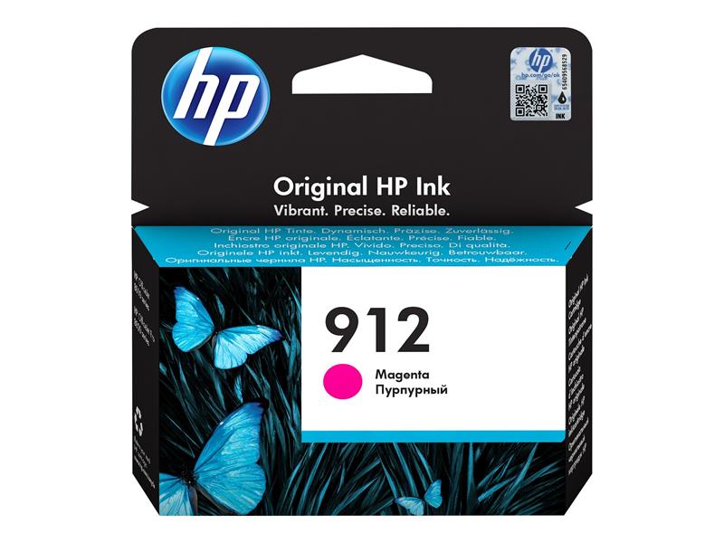 Blækpatron - HP 912 - Magenta - 315 sider